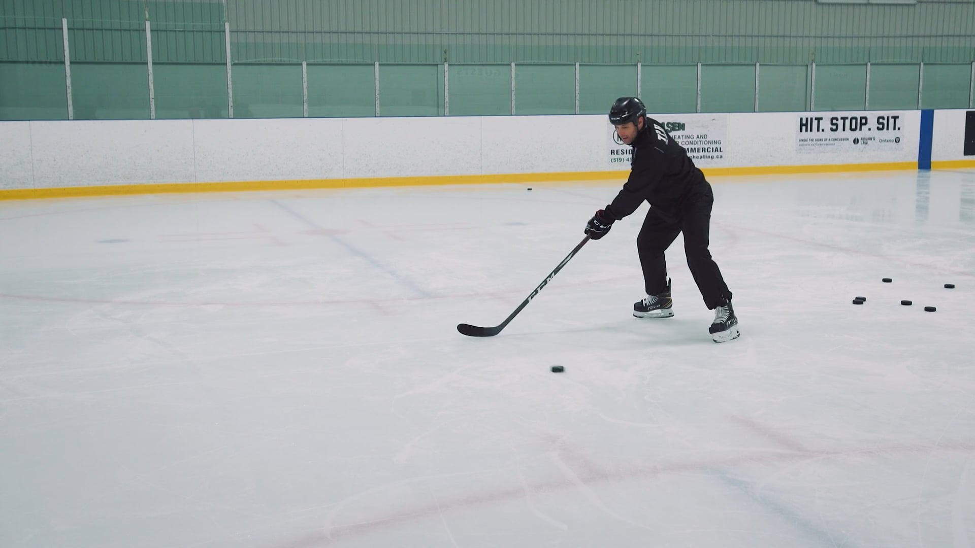 Deconstructing the Wrist Shot - Lesson 3 - Video 3. Shooting Off a Backhand Pass
